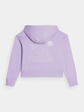 СВИТШОТ С КАПЮШОНОМ 4F ДЛЯ ДЕВОЧЕК AW23F645