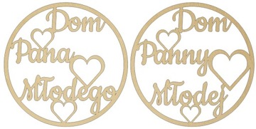 HIT! 50cm Dom Pana Młodego, Dom Panny młodej