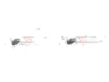 2X TŘMENY BRZDY KAMOKA PŘEDNÍ L+P DO RENAULT GRAND SCENIC II MEGANE 2