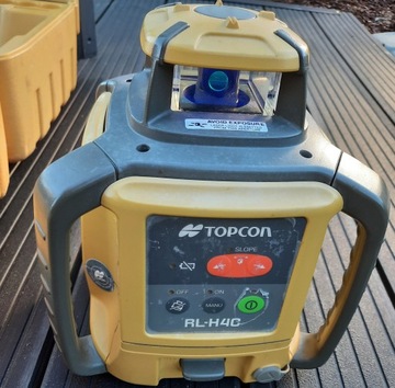TOPCON NIWELATOR LASEROWY RL-H4C detektor zestaw