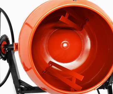 БЕТОНОСМЕСИТЕЛЬ ЭЛЕКТРИЧЕСКИЙ HECHT 2185 БАРАБАН 180Л МОЩНОСТЬ 850ВТ 230В КОЛЕСА