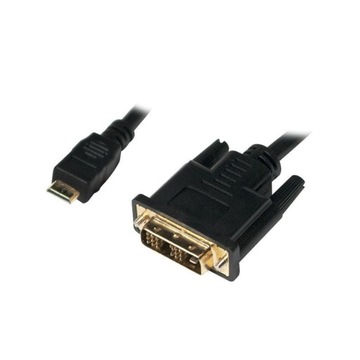 Kabel HDMI Logilink CHM002 mini HDMI - DVI/D M/M 1