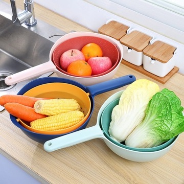 МОЙКА ДЛЯ МОЙКИ ФРУКТОВ КУХОННЫЕ ДРУГЛАСЫ КОРЗИНА С РУЧКОЙ