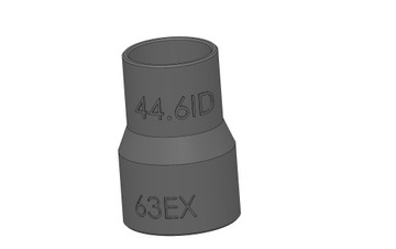 Adapter Charnwood 63EX 44.6ID Dewalt DXV15T