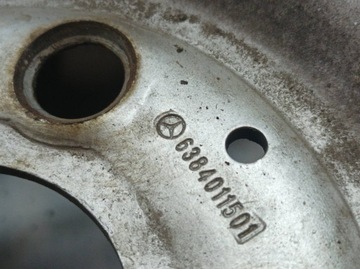 DISK OCELOVÝ MERCEDES 5.5" X 15" 5X112