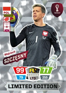 PANINI_FIFA WORLD CUP QATAR 2022_LIMITED_Szczęsny