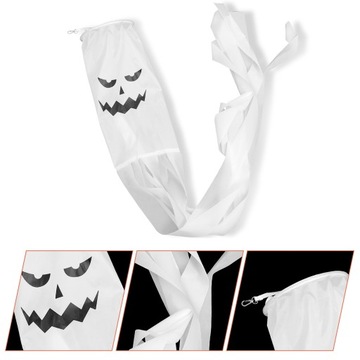 Светящийся баннер с декоративным флагом Ghost Windsock