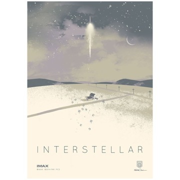 Plakat Interstellar Christopher Nolan