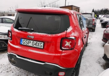 Jeep Renegade SUV 1.6 E-TorQ 110KM 2016 Jeep Renegade I rej 2017r, 1.6 Benzyna. SALON POLSKA. Uszkodzony. Poobijan, zdjęcie 3