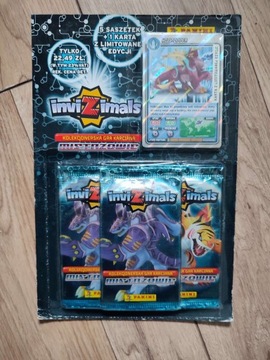 Karty InviZimals Mistrzowie multipack 5 saszetek