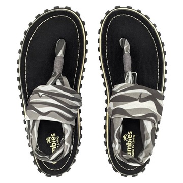 JAPONKI DAMSKIE GUMBIES SLINGBACK CANVAS SANDAŁY