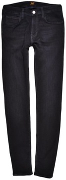 LEE spodnie SKINNY regular DARK NAVY jeans MALONE _ W34 L32