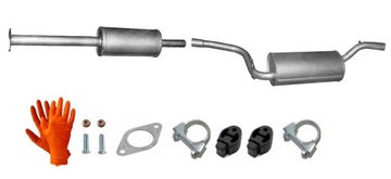 FORD FOCUS MK3 1.0 EcoBoost TŁUMIK TŁUMIKI