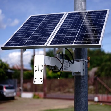 Panel fotowoltaiczny solarny PSF6020 60W z akumulatorem 20A 1 V, do kamer
