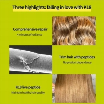 Несмываемая маска для молекулярного восстановления волос, 50 ​​мл, восстановление поврежденных мягких волос, глубокая очистка волос