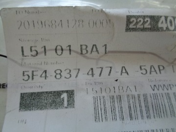 LEON III 3 LIŠTA TĚSNĚNÍ ZHRNUJÍCÍ LEVÝ PŘEDNÍ