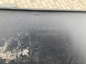 MERCEDES GL X164 164 PODLOŽKA POD TABULKA