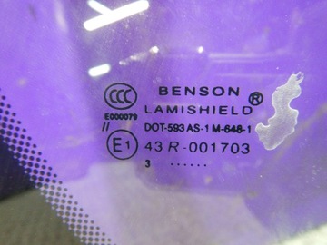 LANCIA LYBRA 99-06 SKLO (OKNO) ČELNÍ PŘEDNÍ