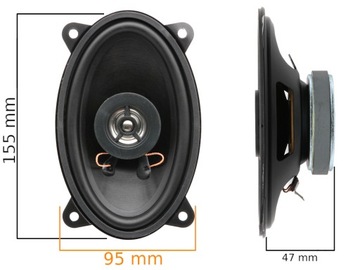 АВТОМОБИЛЬНЫЕ ДИНАМИКИ ДЛЯ IVECO DAILY FRONT 4x6 OVAL
