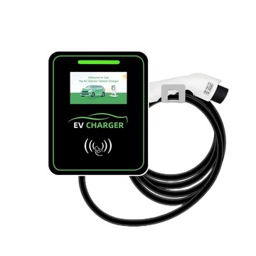 Ładowarka EV 32a Type2 Wallbox 7kw 22kw RFID stacja do ładowania Ev