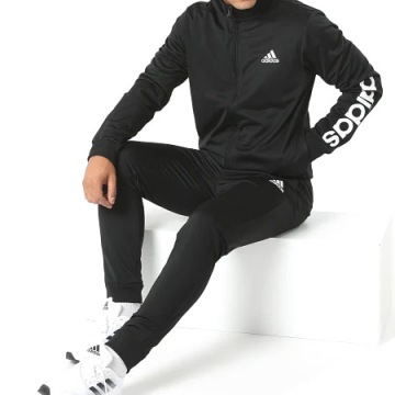 DRES MĘSKI ADIDAS KOMPLET DRESY SPORTOWE CZARNY M