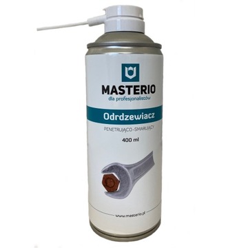 Odrdzewiacz wielofunkcyjny w sprayu profesjonalny silny 400 ml Masterio