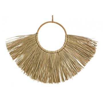 Dekoracja ścienna z trawy morskiej BOHO 65cm