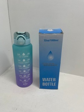 REFILL Бутылка для воды с трубочкой 1л.