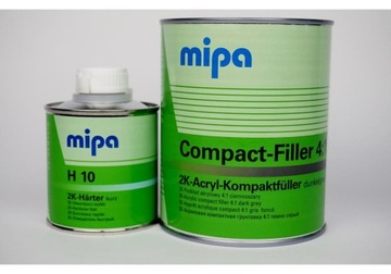 MIPA PODKŁAD COMPACT FILLER 4:1 CIEMNOSZARY 1,25L