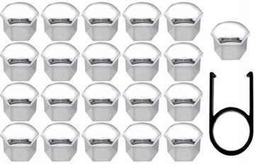 КРЫШКИ КОЛЕСНЫЕ БОЛТЫ 19мм + СЪЕМНИК Audi VW Opel