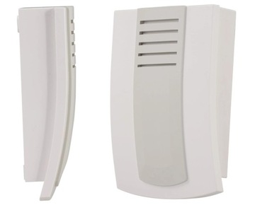 DZWONEK DO DRZWI jednotonowy 230V gong ecru