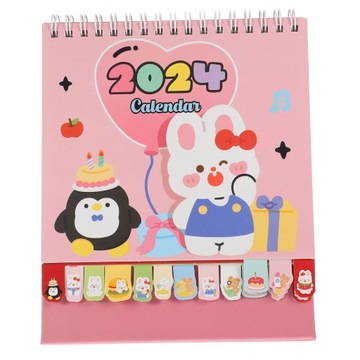 Desk Calendar Standing Flip Desktop Calendar Portable Calendar For Home