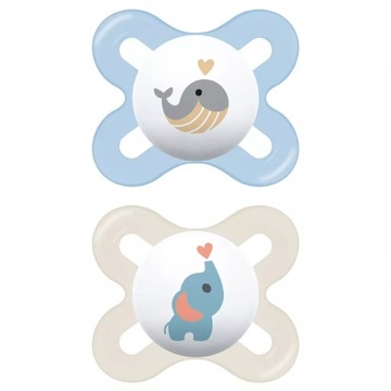 MamBaby START-smoczek dla noworodków-0-2 m-ce-2szt
