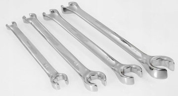 КЛЮЧИ ДЛЯ ТОРМОЗНЫХ ТРУБ ПОЛУОТКРЫТЫХ КОЛЬЦЕВ 4 шт.