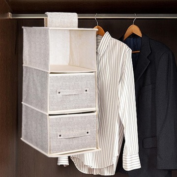 Подвесной органайзер для шкафа в общежитии, квартира, портативный складной