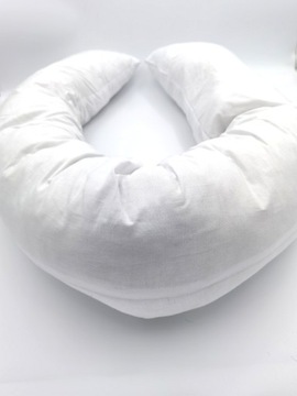 Подушка для беременных + два покрытия - листья - серая вафля