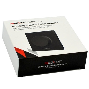 СВЕТОДИОДНЫЙ КОНТРОЛЛЕР НАСТЕННАЯ ПАНЕЛЬ K1 ЧЕРНЫЙ