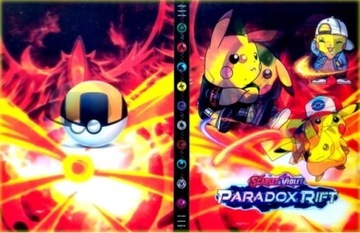 Альбом для карточек Покемонов 240 карточек + ОРИГИНАЛЬНАЯ ЭНЕРГЕТИЧЕСКАЯ КАРТА + 100 карточек