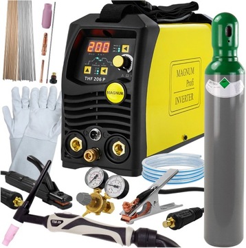 Spawarka inwertorowa 2w1 Magnum THF 206 TIG DC MMA