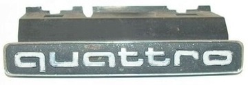 AUDI NAPIS QUATTRO NOWY LOGO ZNACZEK