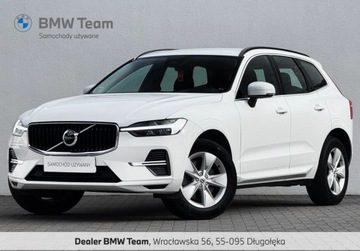 Volvo XC60 II Crossover Facelifting 2.0d B4 197KM 2022 Volvo XC 60 LED Podgrzewana kierownica i fotele Kamera FVAT23 Salon PL