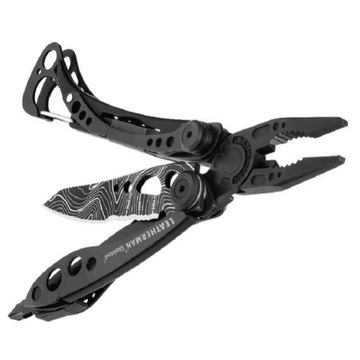 Мультитул Leatherman Skeletool Black Topo — ограниченная версия 832755