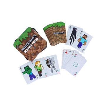 Игральные карты на тему Minecraft