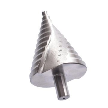 Ступенчатое сверло со спиральной канавкой, мм HSS Pagoda Step Drill для