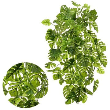 MONSTERA SZTUCZNA DONICZCE ROŚLINA KWIAT OZDOBA 70