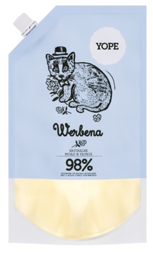 YOPE WERBENA NATURALNE CYTRUS MYDŁO W PŁYNIE 500ml