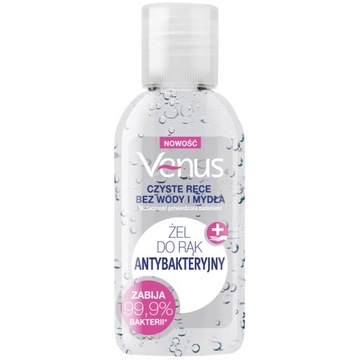ŻEL DO DEZYNFEKCJI RĄK VENUS CZYSTE RĘCE 50ML