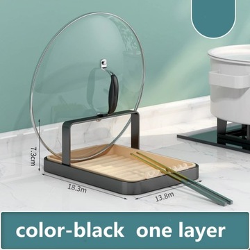 Kitchen Pot Lid Rack Multi-layer Organizer Shelf