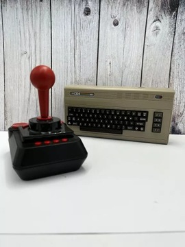 МИНИ-КОНСОЛЬ COMMODORE C64 + 64 РЕТРО-ИГРЫ