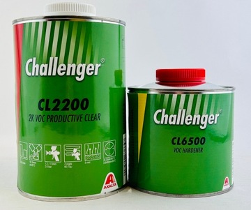 CHALL CL 2200 LAKIER BEZBARWNY 1L + UTW CL 6500